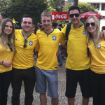 From left to right- Louise Heffernan (Waterford) , David Kilcommins ( Cork) John Keane (Cork) , Richard Reina (São Paulo) and Emma O’Rourke (Mullingar)