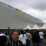 Outside Itaquera Stadium